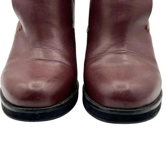 Office London Women's Size 39/*.5 Black Leather Pull On Ankle Boots Made in Spai - Picture 6 of 15